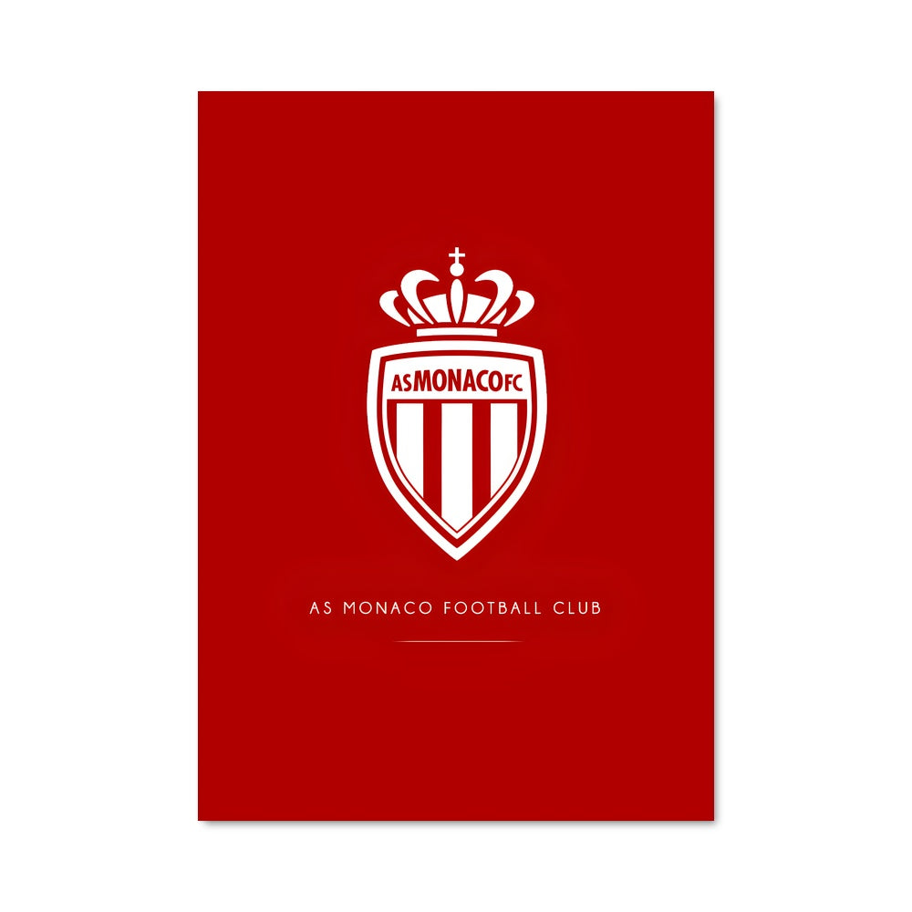 Poster Rouge et Blanc
