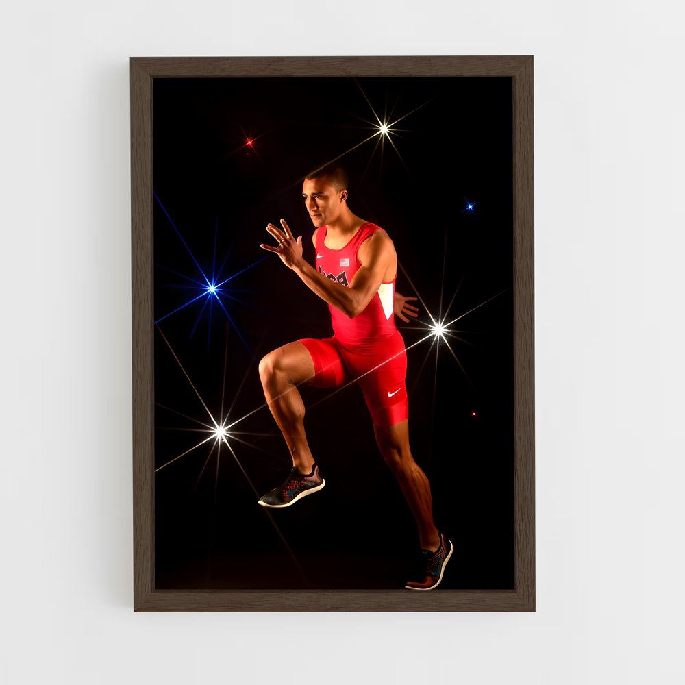 ap-ashton eaton-2 cadre Bois foncé