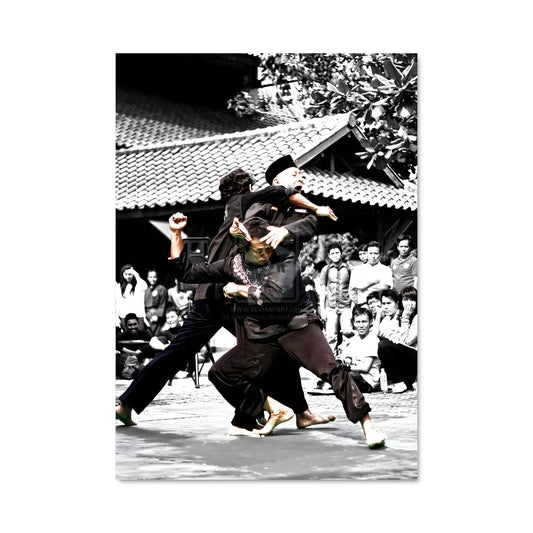 Poster Asian games pencak silat 62606