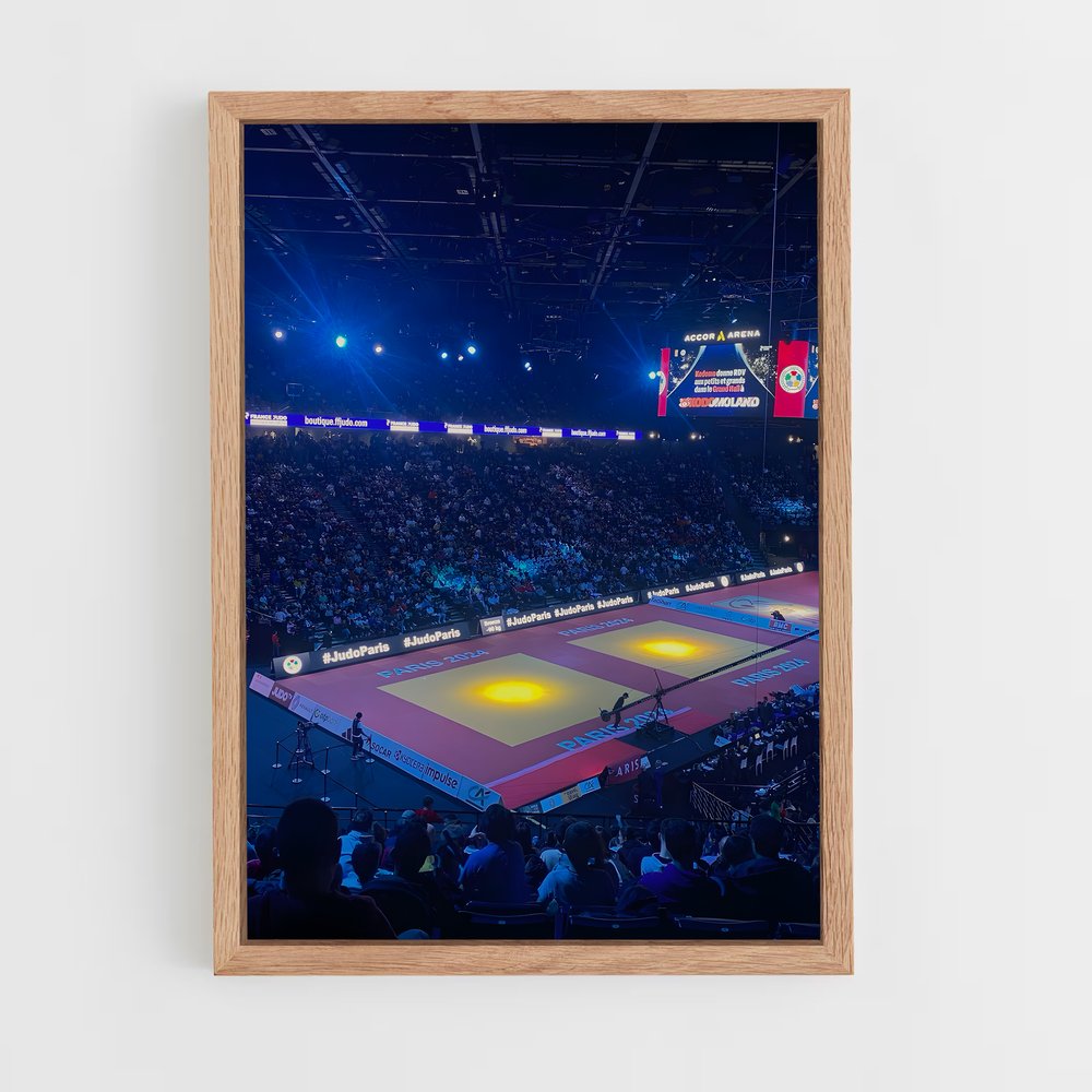 ap-asian games judo-1 cadre Bois clair