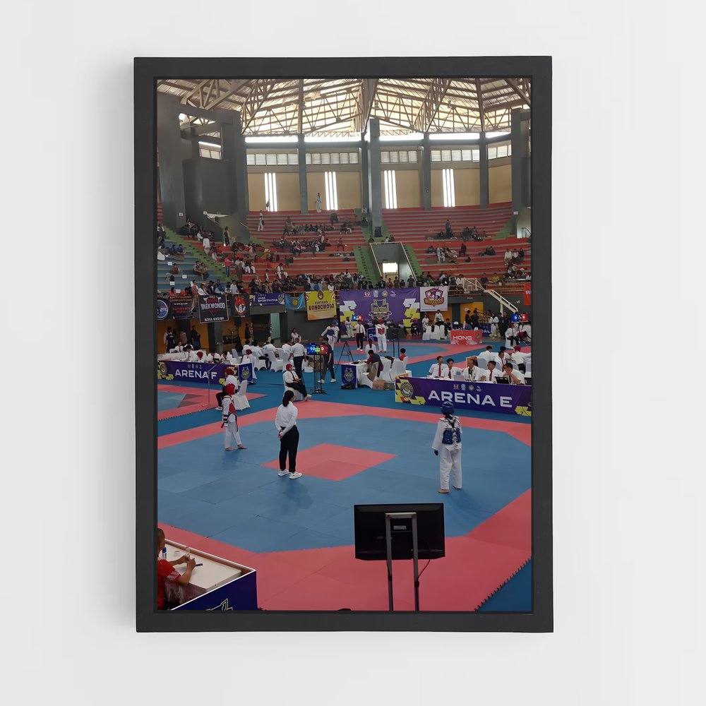 ap-asian games taekwondo-1 cadre Noir