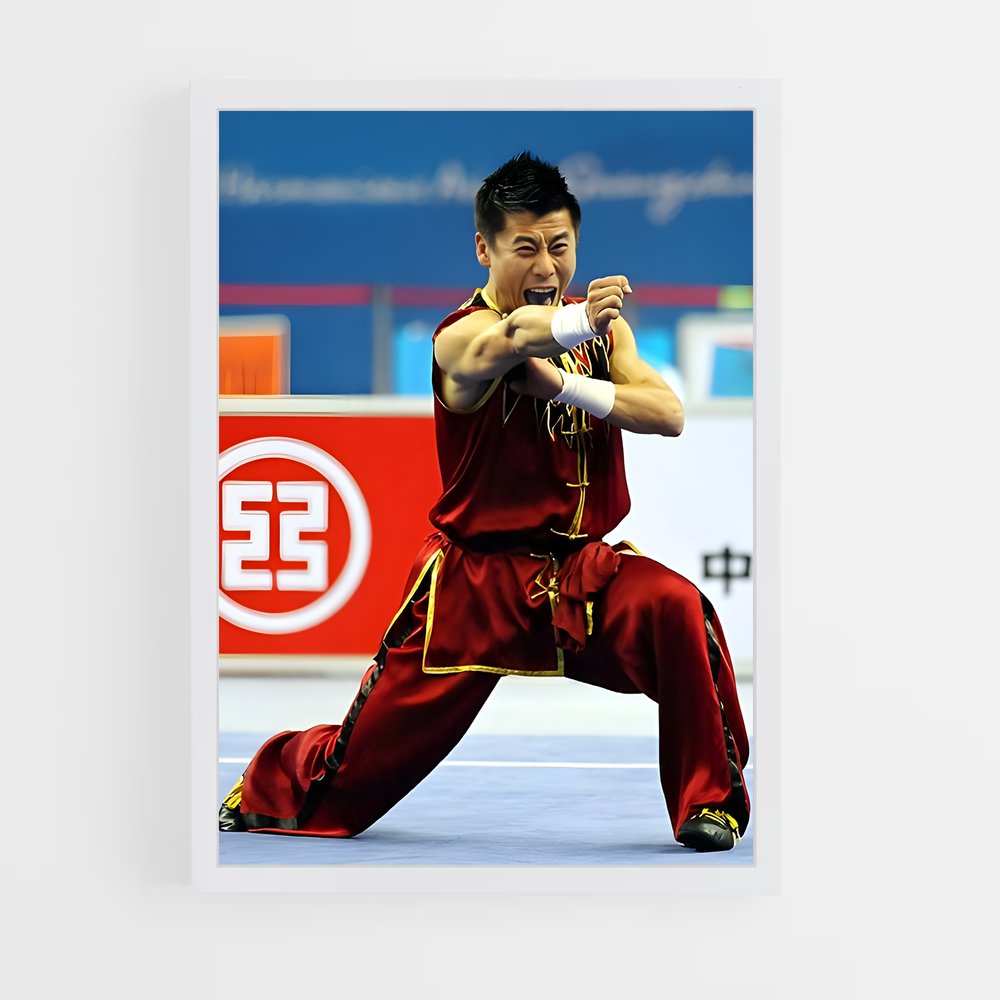 ap-asian games wushu-4 cadre Blanc