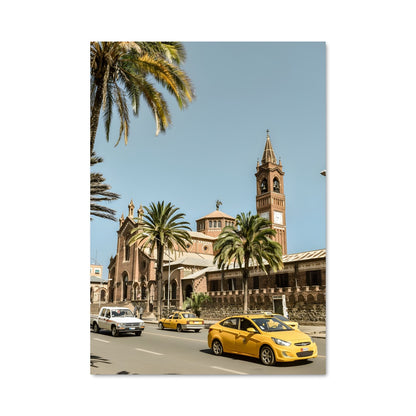 Poster Balade Jaune