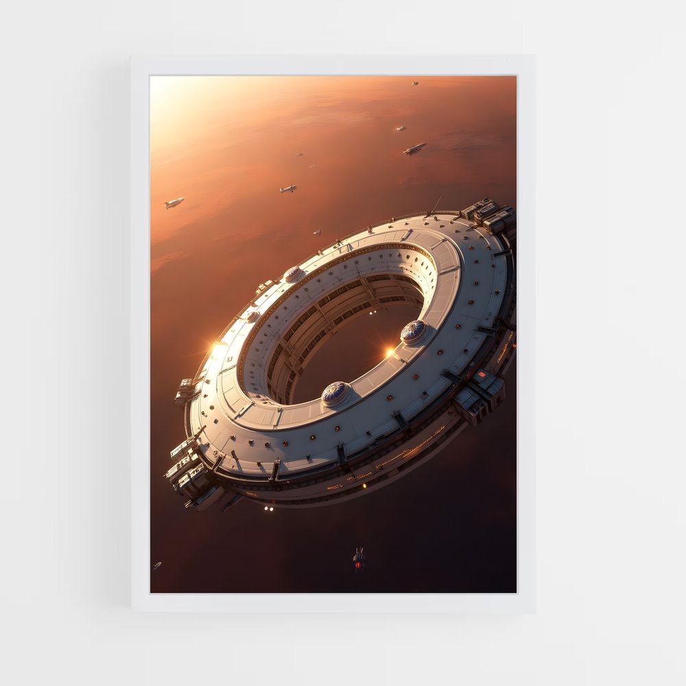 ap-asteroid belt-5 cadre Blanc