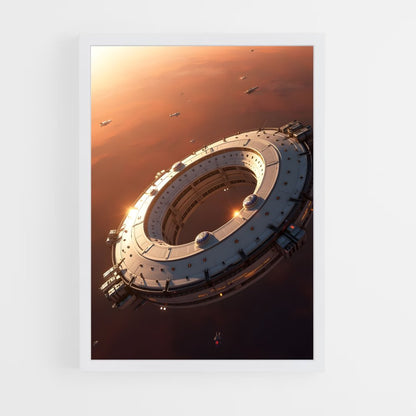 ap-asteroid belt-5 cadre Blanc