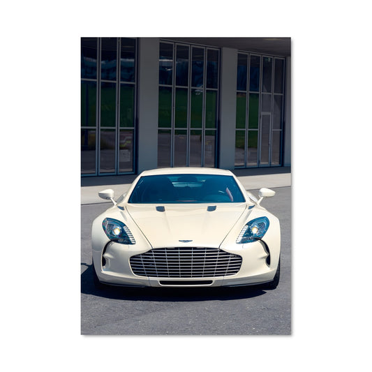 Poster Aston Martin en Ville