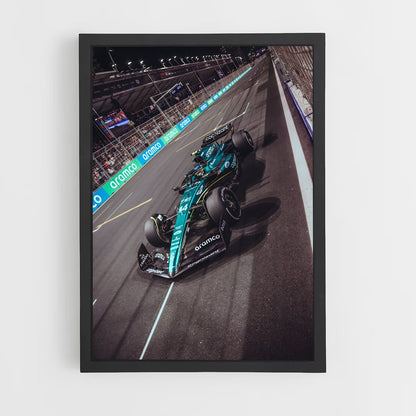 ap-aston martin f1 team-5 cadre Noir