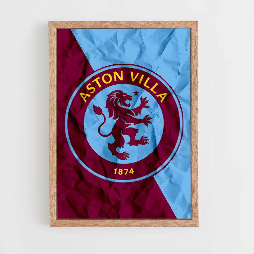 ap-aston villa fc-2 cadre Bois clair