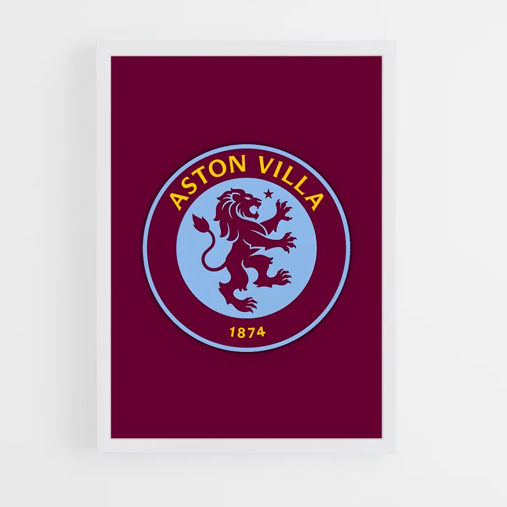 ap-aston villa fc-7 cadre Blanc
