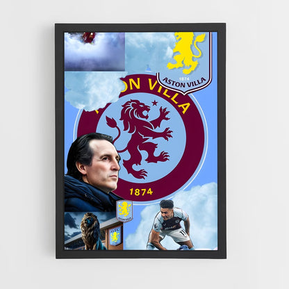 ap-aston villa fc-8 cadre Noir
