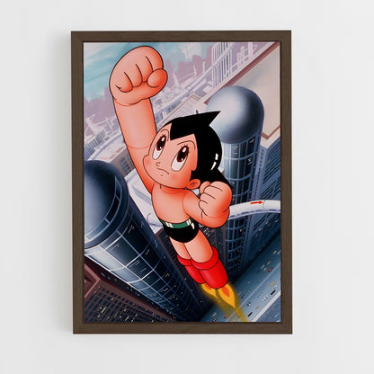 ap-astro boy-1 cadre Bois foncé