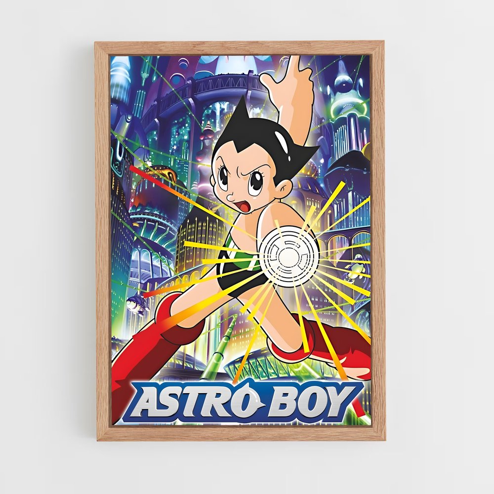 ap-astro boy-3 cadre Bois clair