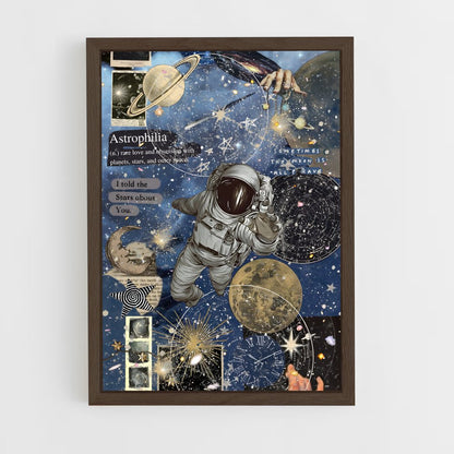 ap-astronauts-11 cadre Bois foncé