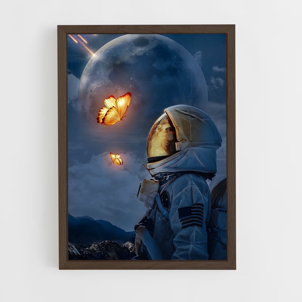 ap-astronauts-3 cadre Bois foncé