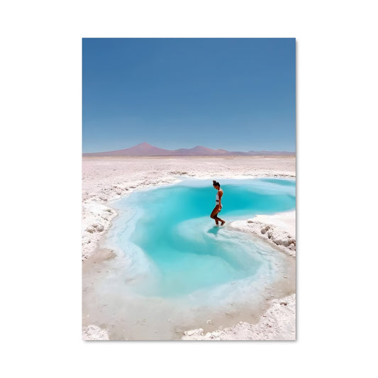 Poster Oasis de l'Atacama