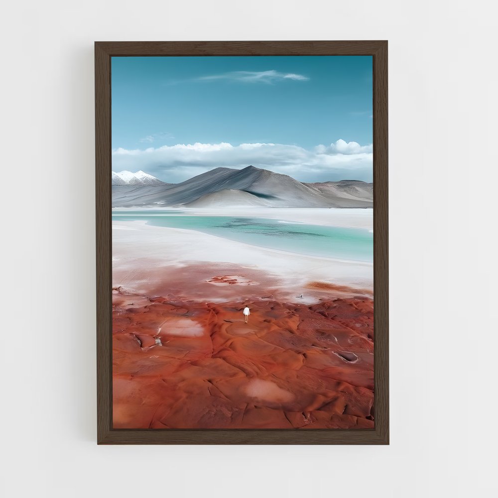 ap-atacama desert-1 cadre Bois foncé