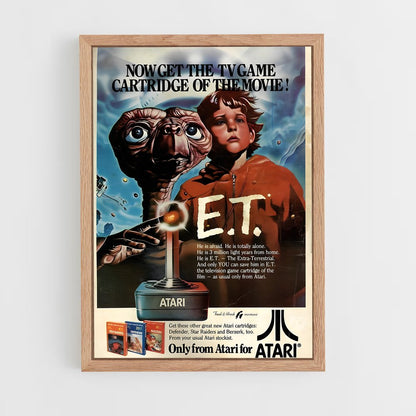 ap-atari 2600-2 cadre Bois clair