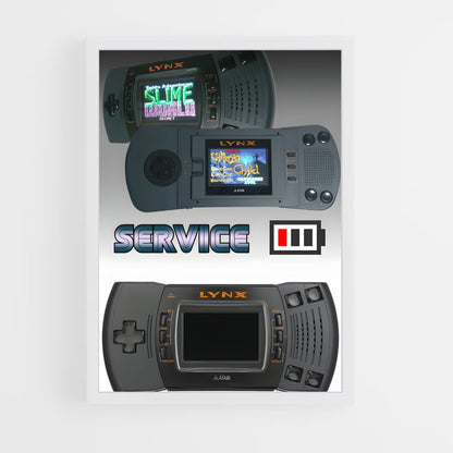 ap-atari lynx-2 cadre Blanc