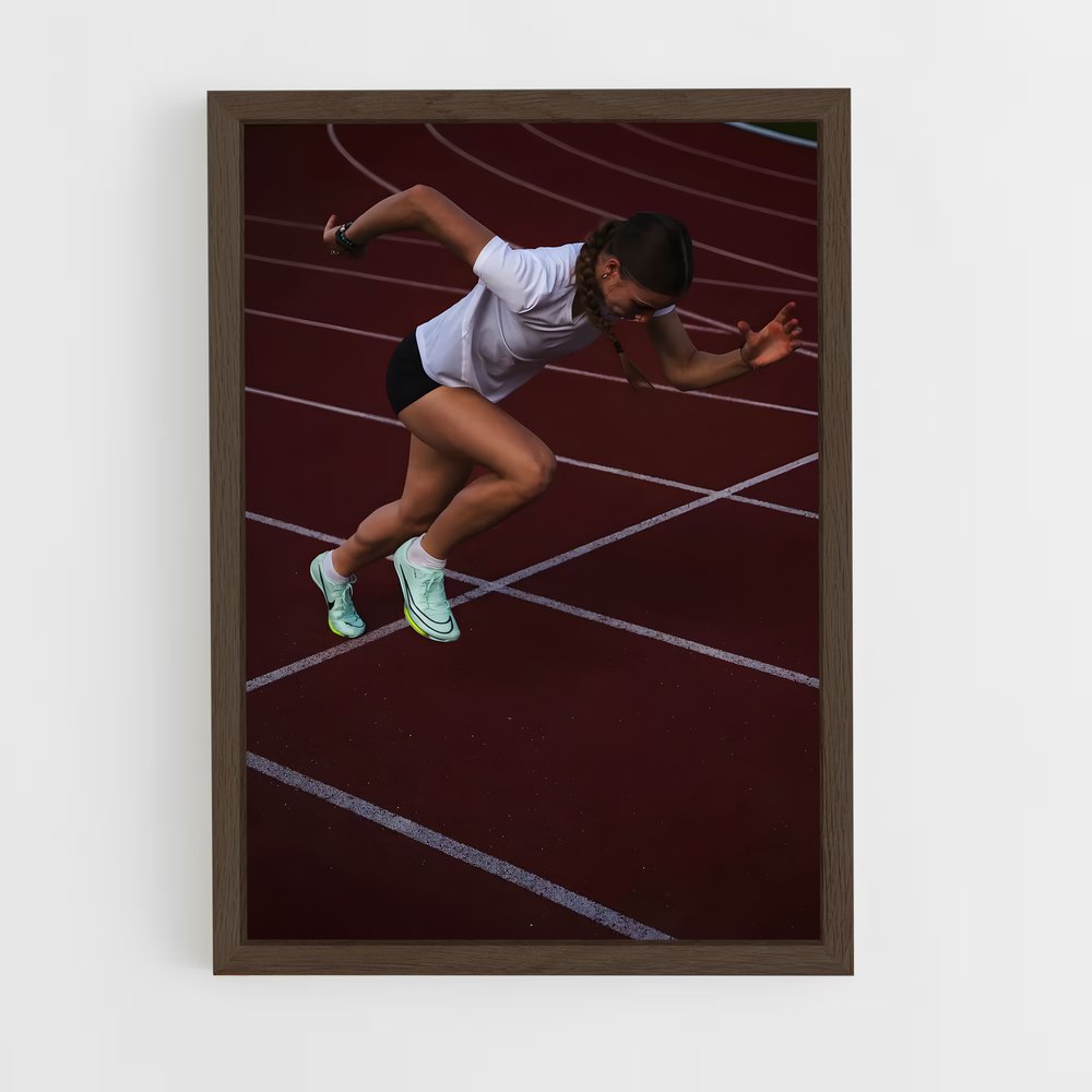 ap-athletism-1 cadre Bois foncé