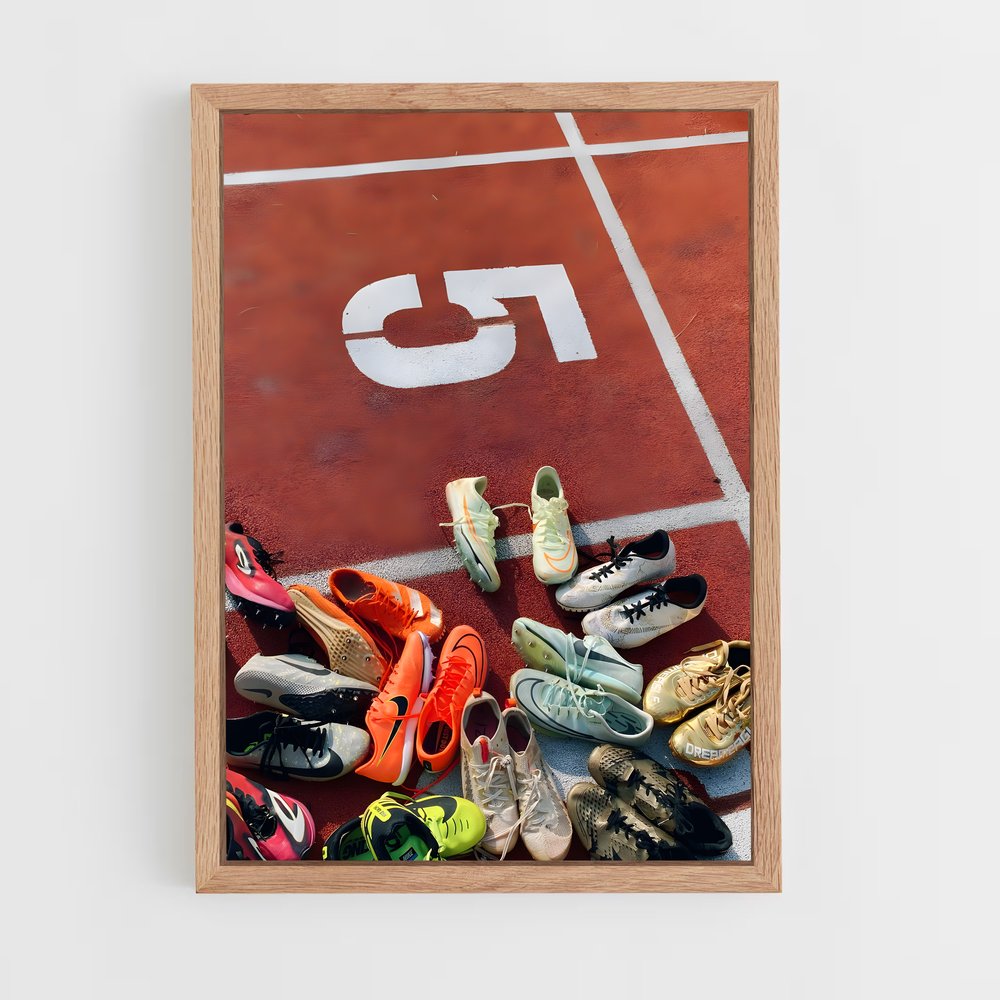 ap-athletism-10 cadre Bois clair