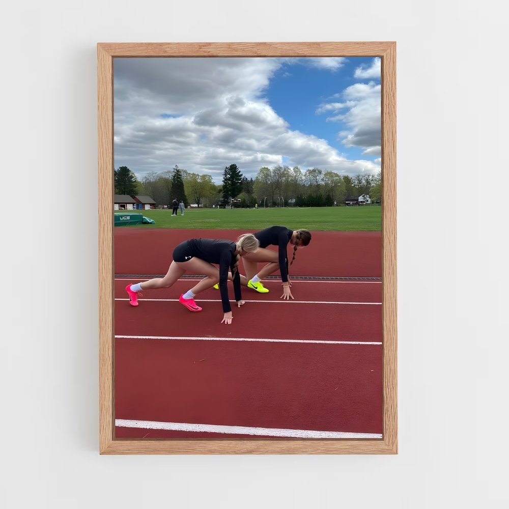 ap-athletism-4 cadre Bois clair