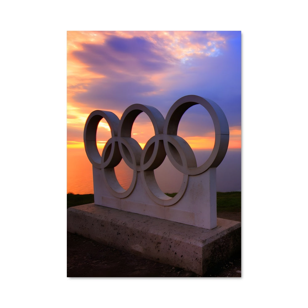 Poster Éclat Olympique