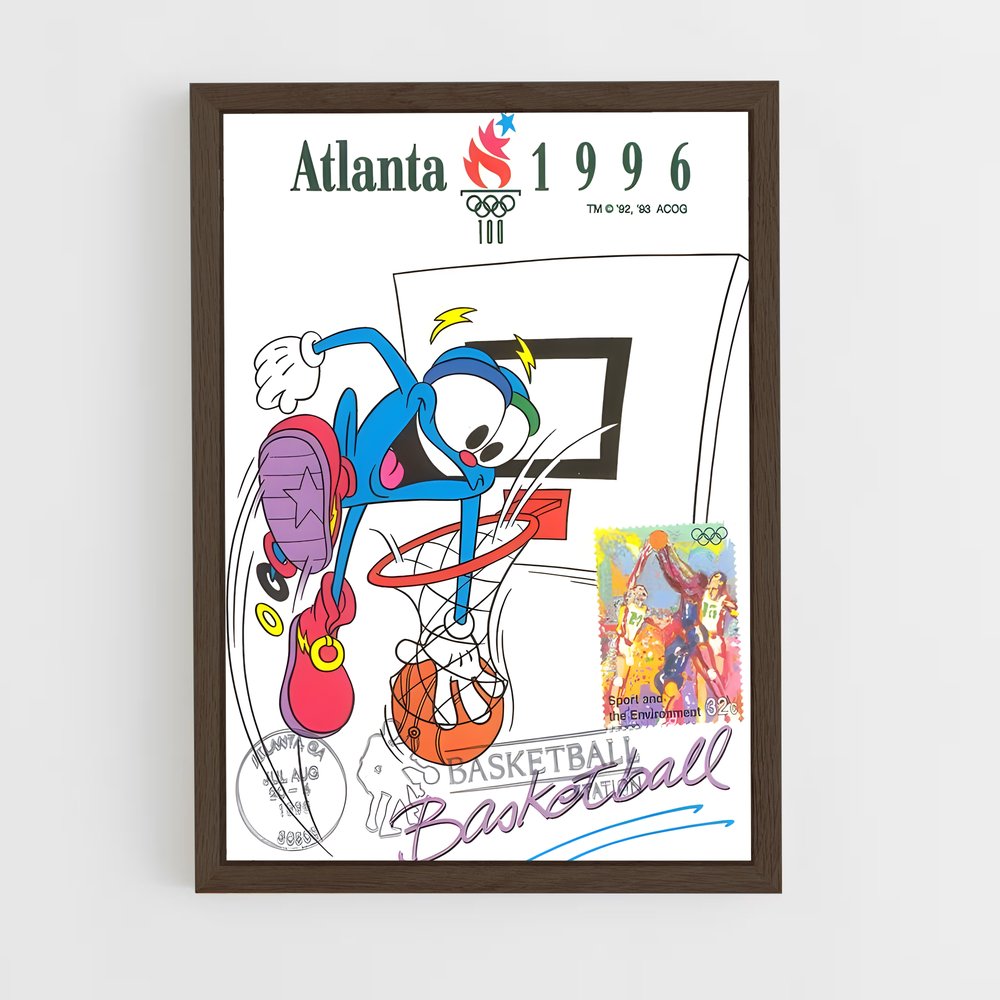 ap-atlanta 1996-1 cadre Bois foncé