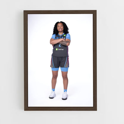 ap-atlanta dream-4 cadre Bois foncé