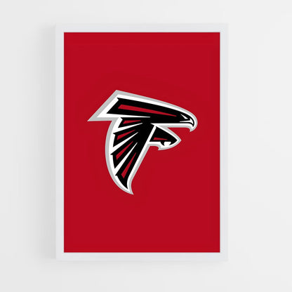 ap-atlanta falcons-4 cadre Blanc