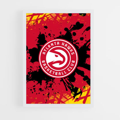 ap-atlanta hawks-1 cadre Blanc