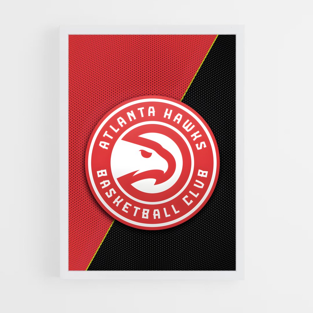 ap-atlanta hawks-3 cadre Blanc