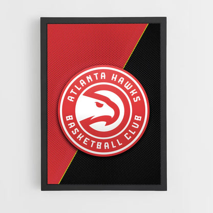 ap-atlanta hawks-3 cadre Noir