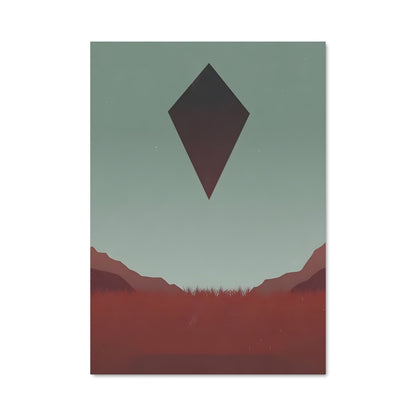 Poster Diamant Émeraude