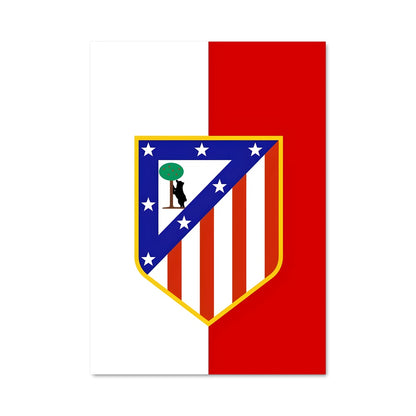 Poster Le Blason Rouge et Blanc