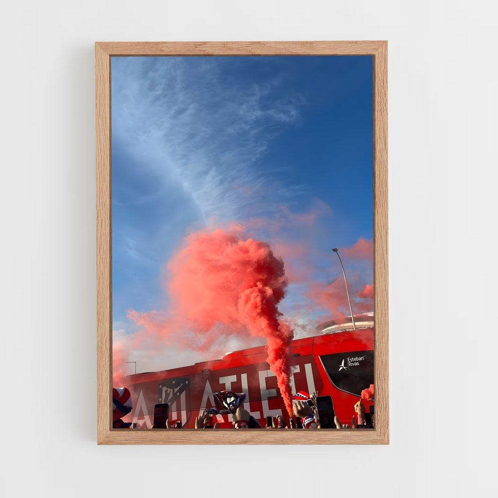 ap-atletico madrid cf-17 cadre Bois clair