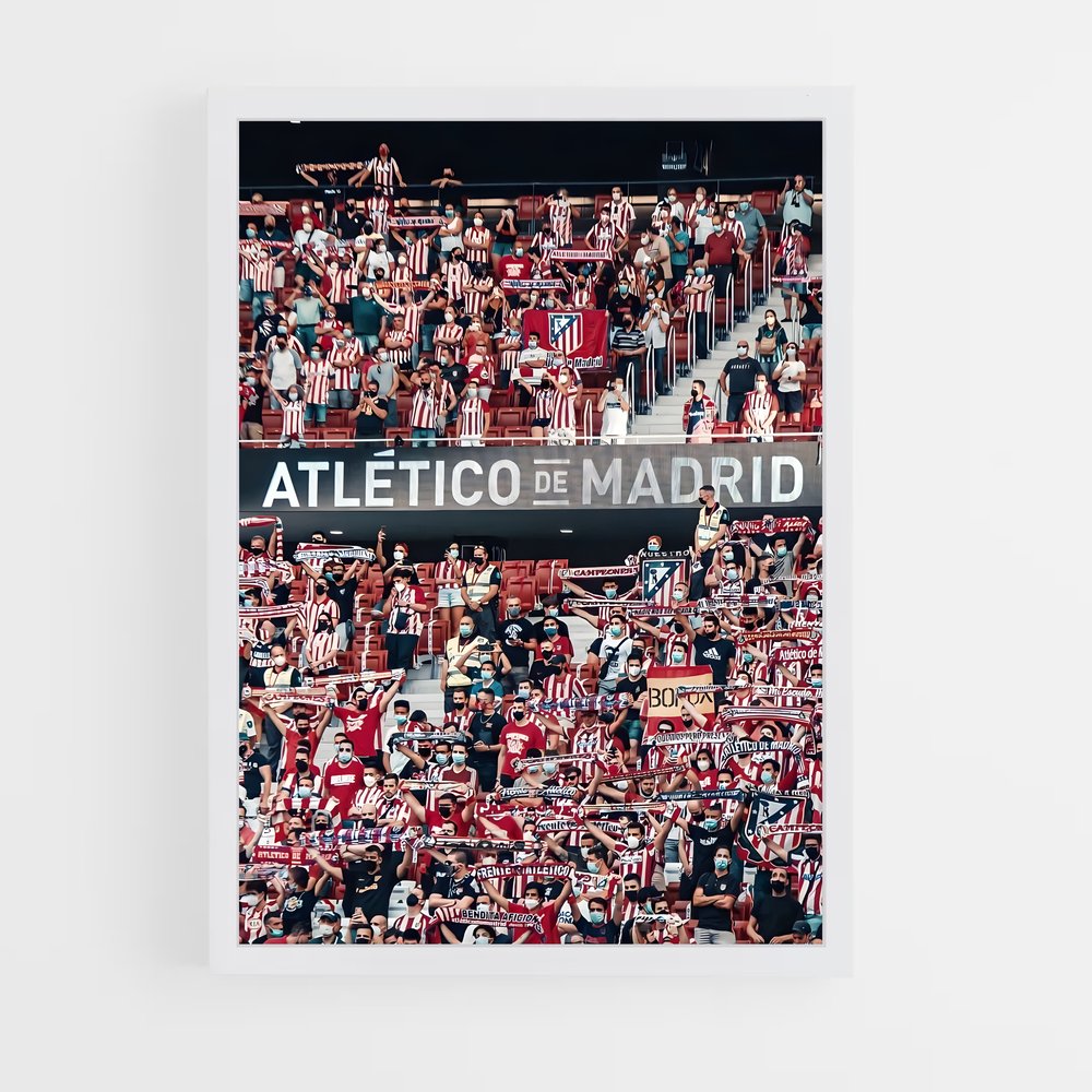 ap-atletico madrid cf-5 cadre Blanc