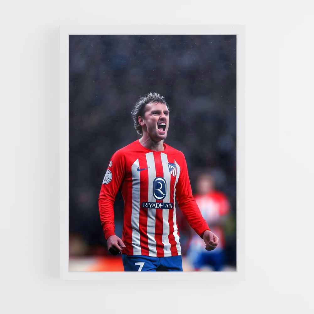 ap-atletico madrid cf-7 cadre Blanc