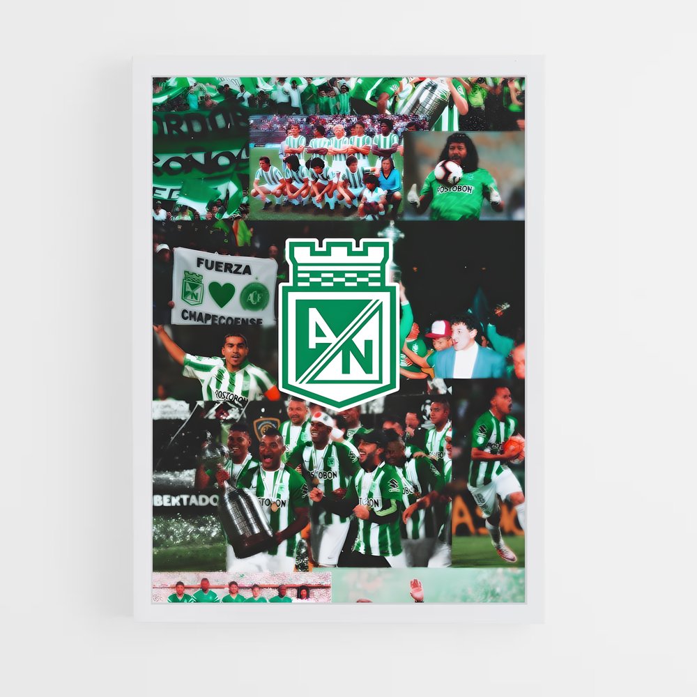 ap-atletico nacional medellin-3 cadre Blanc