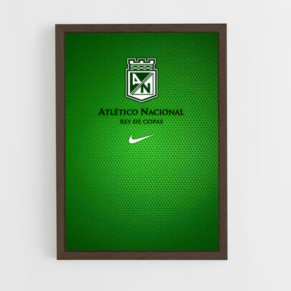 ap-atletico nacional medellin-5 cadre Bois foncé