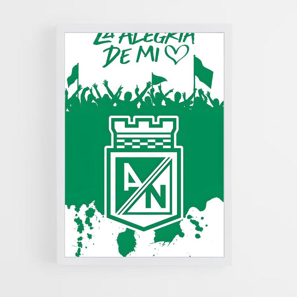 ap-atletico nacional medellin-8 cadre Blanc