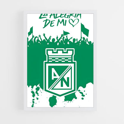 ap-atletico nacional medellin-8 cadre Blanc