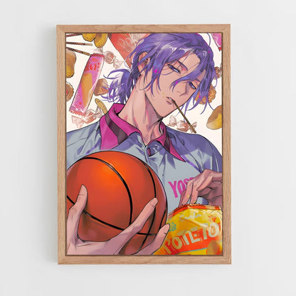 ap-atsushi murasakibara-1 cadre Bois clair