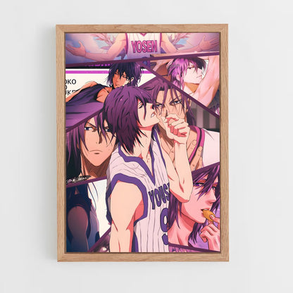 ap-atsushi murasakibara-4 cadre Bois clair