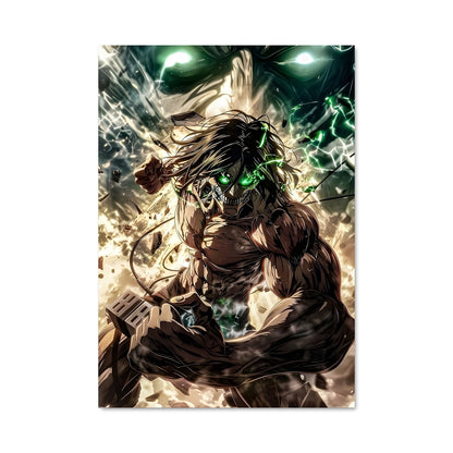 Poster Titans en Lutte