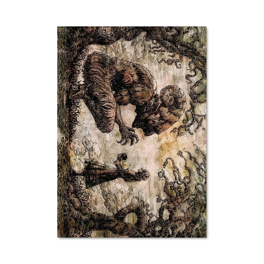 Poster Chute des Titans