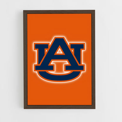 ap-auburn tigers-1 cadre Bois foncé