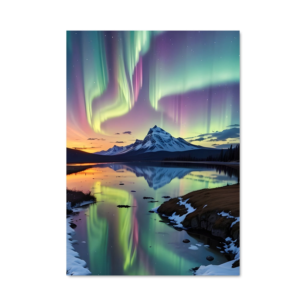 Poster Aurora borealis 94337