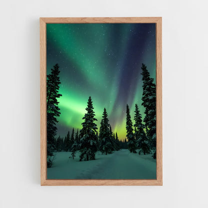 ap-aurora borealis-31 cadre Bois clair