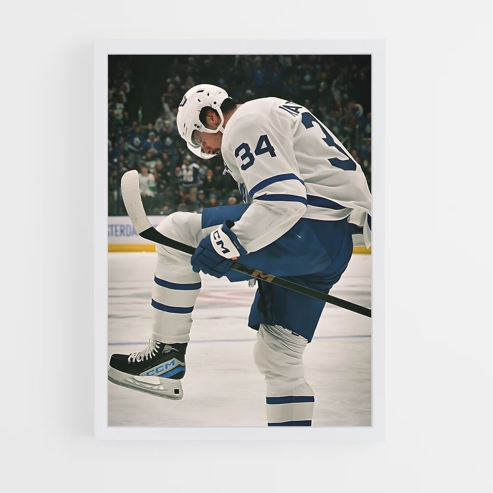 ap-auston matthews-6 cadre Blanc