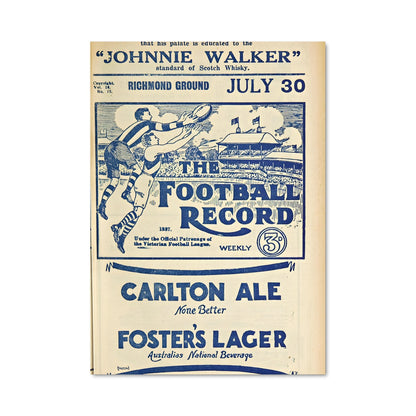 Poster L'Histoire du Footy
